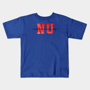 NU - Northeastern University Kids T-Shirt